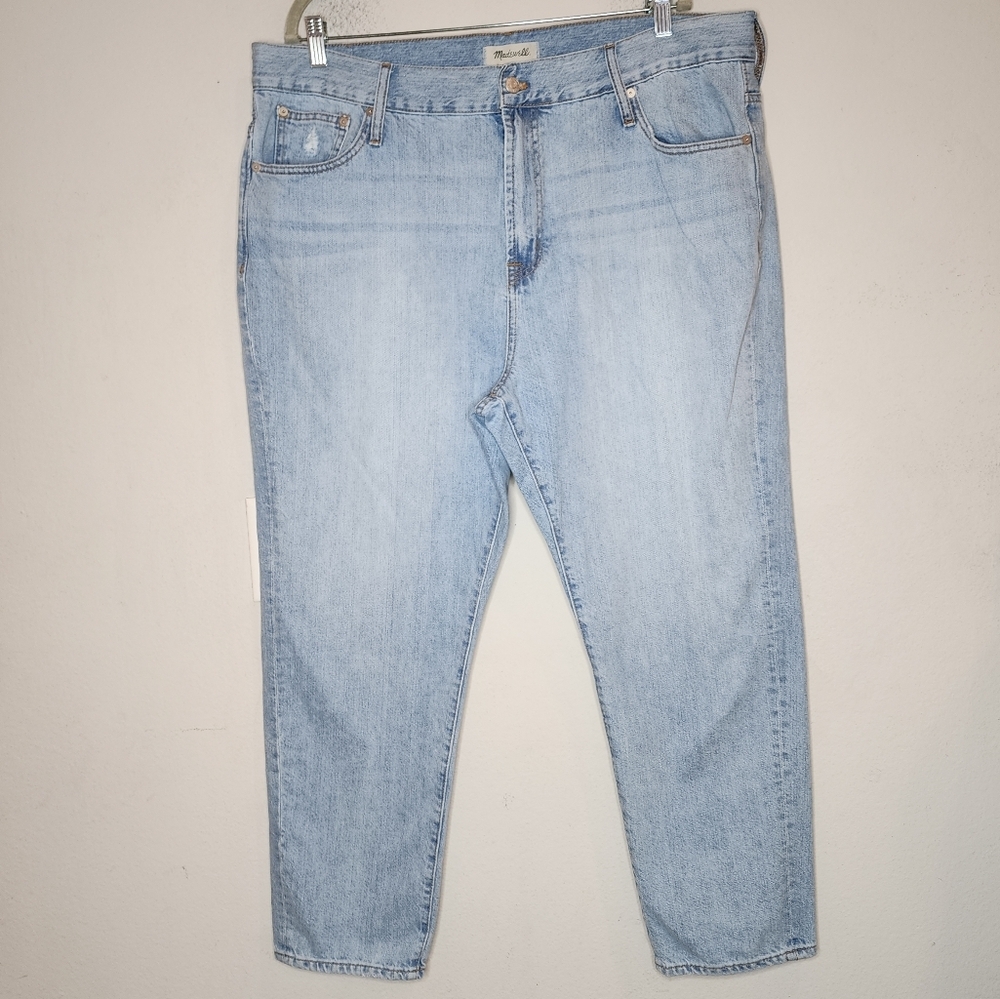 Madewell‎ The Perfect Vintage Jean in Fitzgerald Wash Plus Size 35 Size 20